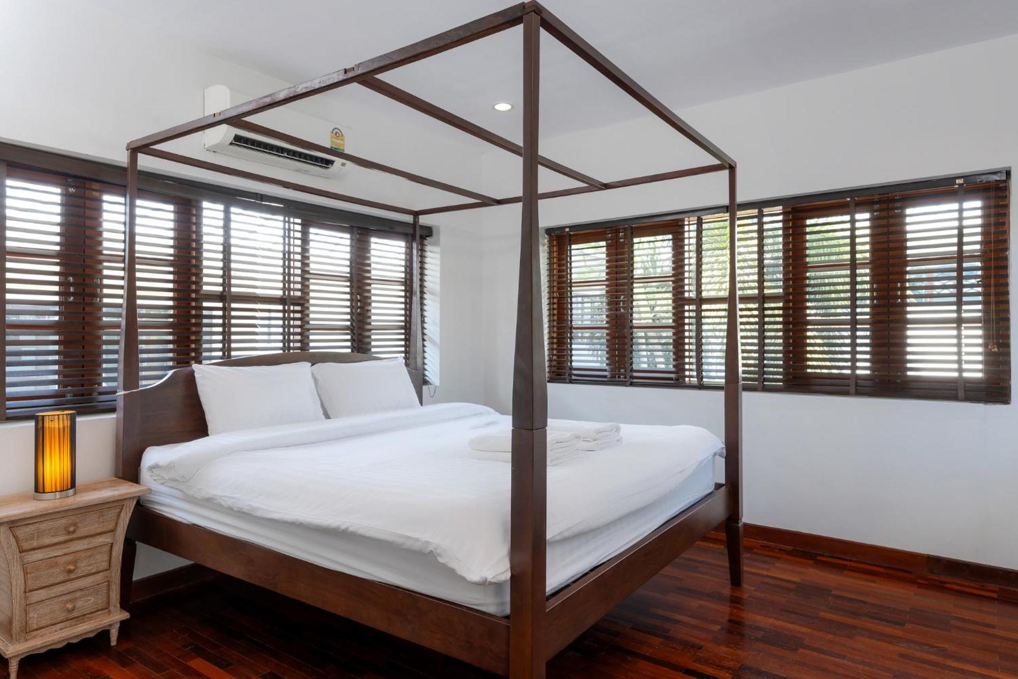 Stunning Villa With Pool And Tropical Garden 华欣 外观 照片