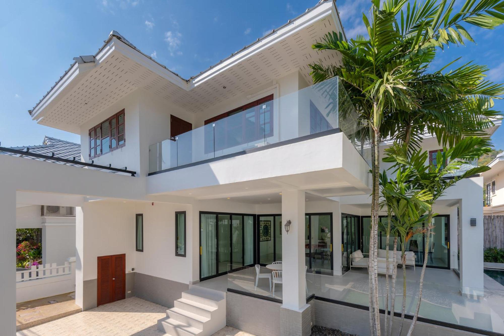 Stunning Villa With Pool And Tropical Garden 华欣 外观 照片